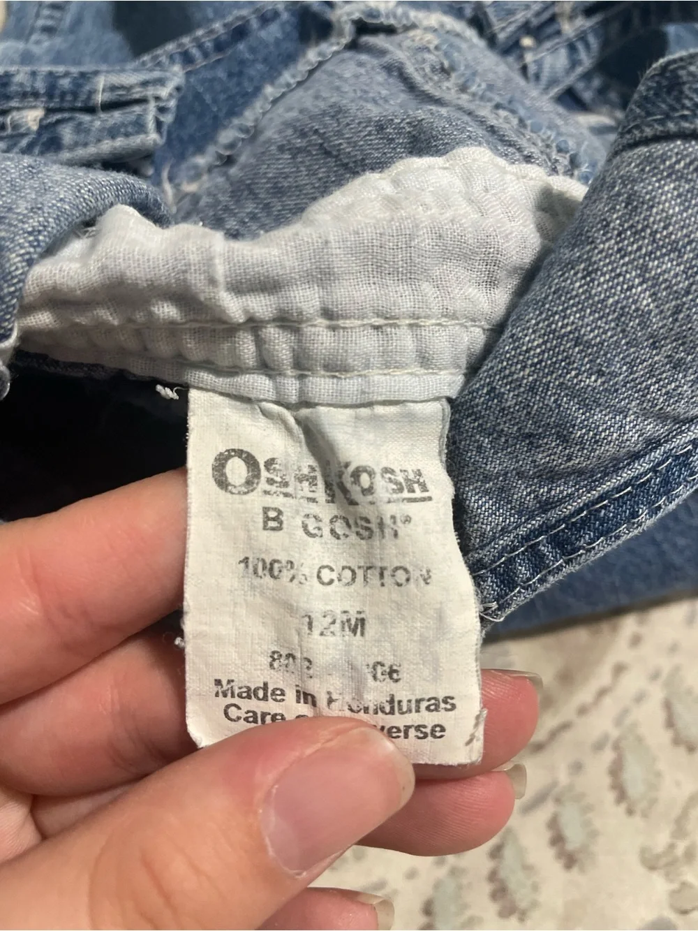 Vintage Oshkosh Overalls and Collared Shirt